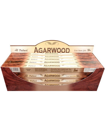 Tulasi Agarwood 20 Incense Sticks 1 roll